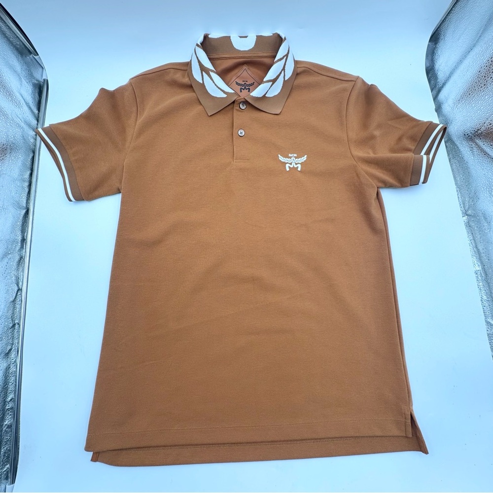 MCM Laurel Piqué Polo Shirt - M